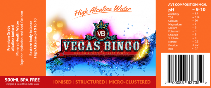 Vegas Bingo Water