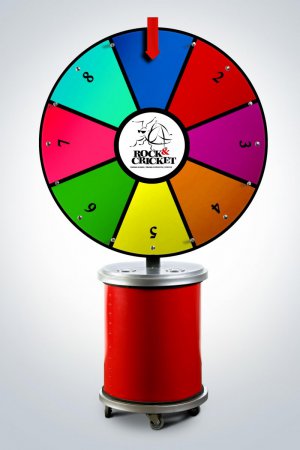 Spin & Win Wheel standard cylinder base