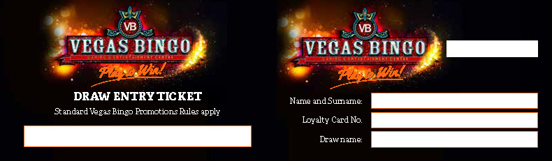 Vegas Bingo Tickets